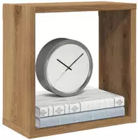 vidaXL W&uuml;rfel-Wandregale 4 Stk. Artisan-Eiche 30x15x30 Holzwerkstoff