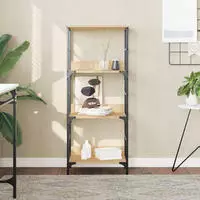 vidaXL B&uuml;cherregal Sonoma-Eiche 50x33x117,5 cm Holzwerkstoff