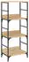 vidaXL Bücherregal Sonoma-Eiche 50x33x117,5cm Holzwerkstoff (835270)