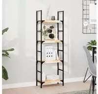 vidaXL Schweberegale 4 Stk. 60x20x4 cm Massivholz Akazie Unbehandelt