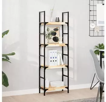 vidaXL Schweberegale 4er-Set 60x20x4cm Massivholz Akazie unbehandelt (3279422)