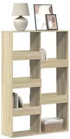 vidaXL B&uuml;cherregal Sonoma-Eiche 100x33x155,5 cm Holzwerkstoff