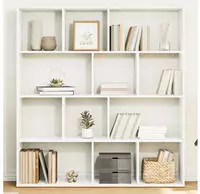 vidaXL B&uuml;cherregal Wei&szlig; 132x29x141,5 cm Holzwerkstoff