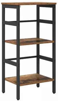 vidaXL B&uuml;cherregal Altholz-Optik 40x29,5x81cm Holzwerkstoff