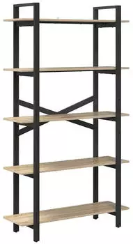 vidaXL B&uuml;cherregal Holzwerkstoff