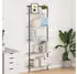 vidaXL Bücherregal Sonoma Grau 60x24x168cm Holzwerkstoff