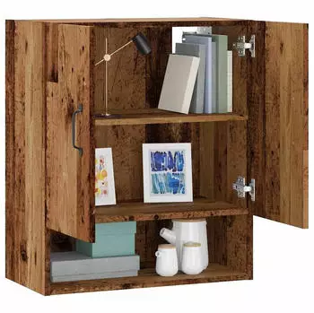 vidaXL Wandschrank Spanplatte Altholz-Optik 60x31x70cm (857067)