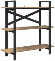 vidaXL B&uuml;cherregal Artisan-Eiche 100 x 33,5 x 102 cm Holzwerkstoff
