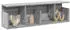 vidaXL Wandschrank 100x20x30cm Grau Sonoma Holzwerkstoff (854846)