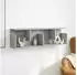 vidaXL Wandschrank 100x20x30cm Grau Sonoma Holzwerkstoff (854846)