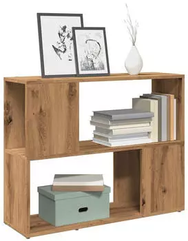 vidaXL B&uuml;cherregal / Raumteiler Artisan Eiche 80x24x63cm (856735)