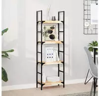 vidaXL Schweberegale 4 Stk. 40x20x4 cm Massivholz Akazie Unbehandelt