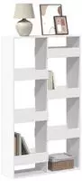vidaXL B&uuml;cherregal Wei&szlig; 100x33x175 cm Holzwerkstoff