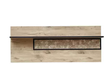 Wohnconcept Ruben Wandpaneel Holzwerkstoff Viking Oak/Schwarz 160x64cm