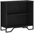 vidaXL Bücherregal Schwarz 80x31x74,5cm Holzwerkstoff (848619)