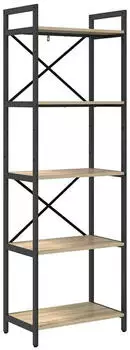 vidaXL B&uuml;cherregal Sonoma-Eiche 56x34x171cm Holzwerkstoff