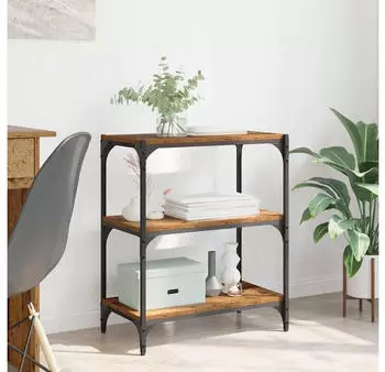 vidaXL B&uuml;cherregal Altholz 60x33x70,5cm (881105)