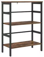 vidaXL B&uuml;cherregal Ger&auml;ucherte Eiche 60 x 29,5 x 81 cm Holzwerkstoff