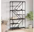 vidaXL Bücherregal Schwarz Eichen-Optik 91x36x176cm Holzwerkstoff (882780)