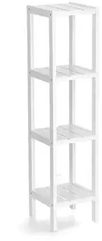 Zeller Standregal MDF, Wei&szlig;, 22x22x92cm