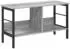 vidaXL Bücherregal Grau Sonoma 82x32x47cm Holzwerkstoff (884003)