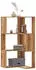 vidaXL Eck-Bücherregal 3 Böden Artisan-Eiche Holzwerkstoff 50x50x102cm (852599)