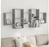 vidaXL Wandregal Betongrau 159x18x65cm Holzwerkstoff (853212)