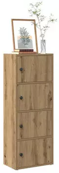 vidaXL B&uuml;cherregal Artisan-Eiche 40x24x102cm Holzwerkstoff (860381)