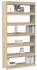 vidaXL Bücherregal Sonoma-Eiche 100x30x198cm Holzwerkstoff