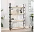 vidaXL Schweberegale 4 Stk. 100x20x2cm Massivholz Akazie unbehandelt (3279350)