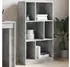 vidaXL Bücherregal Betongrau Holzwerkstoff 57x28,5x107,5cm (848006)