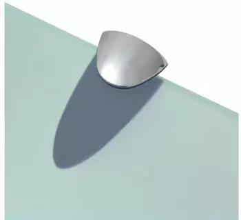 vidaXL Schweberegale 2 Stk. Glas 8mm 100x10cm (3051501)