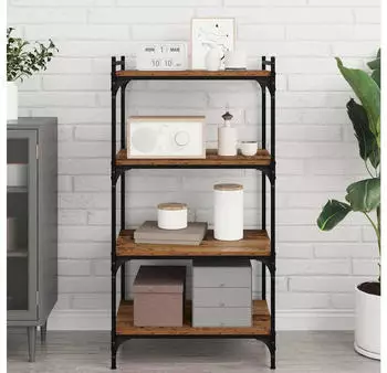 vidaXL Regalbrett Holzwerkstoff Braun 60x40x1,5cm, 4er-Set (875054)