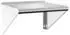 vidaXL Wandregal 50x45x31cm Silber Edelstahl