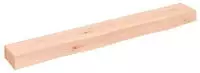 vidaXL Wandregal 80x10x6 cm Massivholz Eiche Unbehandelt