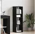 vidaXL Bücherregal Schwarz 34x31x112cm Holzwerkstoff (860284)