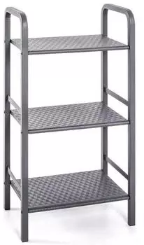 HAKU HAKU Regal Metall grau 40x81x28cm (55390701-0)