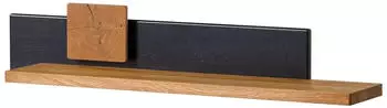 Massivmoebel24 Kitzb&uuml;hel #123 Wandregal Wildeiche 110x20x20cm natur ge&ouml;lt/lackiert (67-350-420-1023)