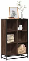 vidaXL B&uuml;cherregal Braun Eichen-Optik 65,5x33x107,5 cm Holzwerkstoff