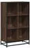 vidaXL Bücherregal Braun Eichen-Optik 65,5x33x107,5cm Holzwerkstoff (849163)