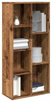 vidaXL B&uuml;cherregal Altholz-Optik 50x25x104cm (855964)