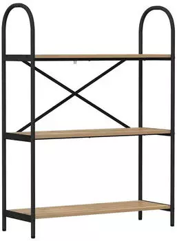 vidaXL B&uuml;cherregal Artisan-Eiche 80x30x109cm Holzwerkstoff