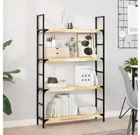 vidaXL Schweberegale 2 Stk. 100x20x4 cm Massivholz Akazie Unbehandelt