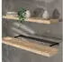 Casaria Wandregal Schwebend MDF Eiche 110cm (107764)