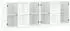 vidaXL Bücherschrank mit Türen Weiß 204x37x75cm Holzwerkstoff (3206531)