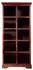 Massivmoebel24 Oxford #435 Standregal Akazie massiv nougat lackiert 90x43x195cm (09-350-620-7004)
