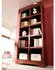 Massivmoebel24 Oxford #435 Standregal Akazie massiv nougat lackiert 90x43x195cm (09-350-620-7004)