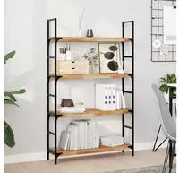 vidaXL Schweberegale 2 Stk. 80x20x4 cm Massivholz Akazie &Ouml;lbehandelt