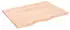vidaXL Wandregal Baumkante 80x60x2cm unbehandelt Massivholz Eiche (363551)