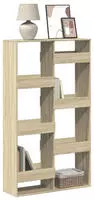 vidaXL B&uuml;cherregal Sonoma-Eiche 100x33x175 cm Holzwerkstoff